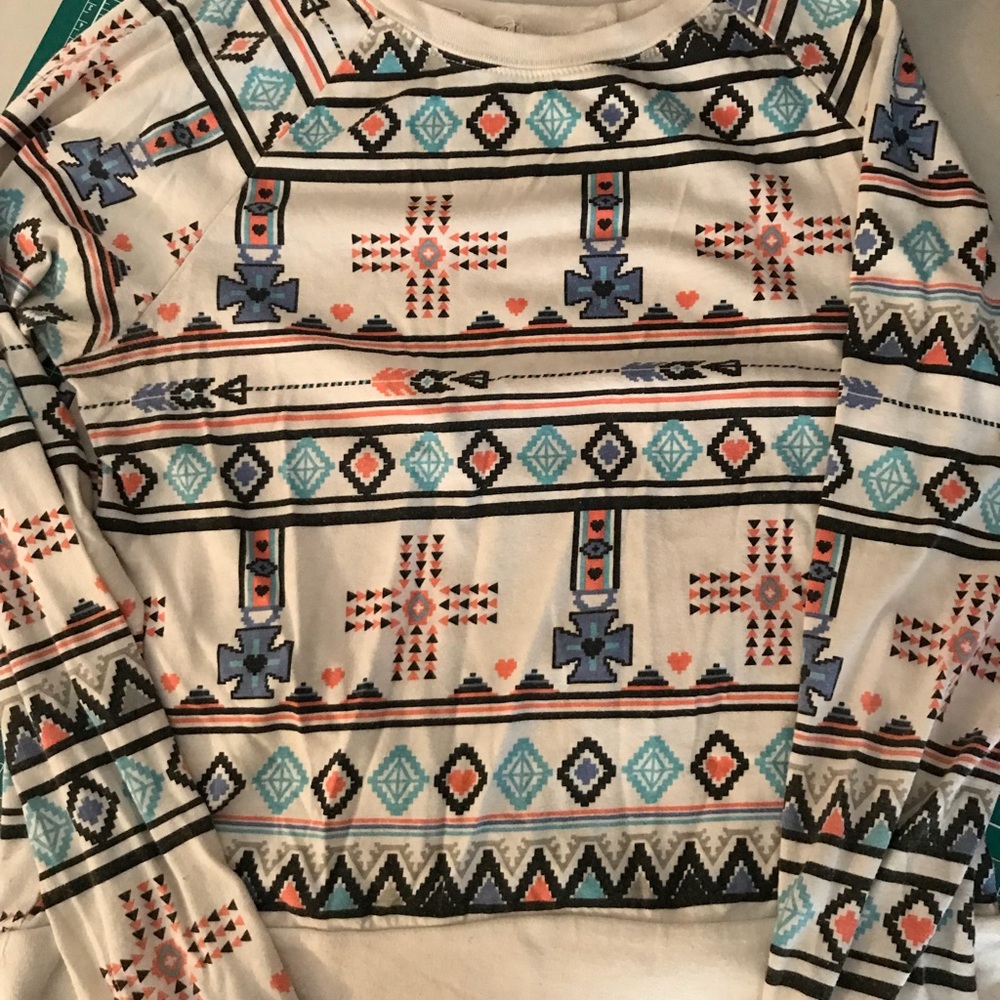 Forever 21 Boho long sleeve shirt